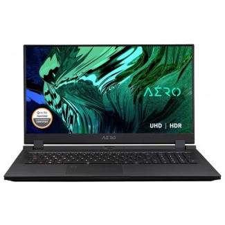 Ноутбук GIGABYTE AERO 17 HDR (RTX 30 Series) YC-9RU4760SP (9RP77YC05AM371RU00), черный