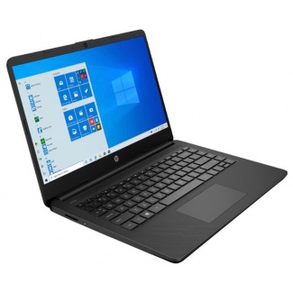 Ноутбук HP 14s-fq0030ur (22P66EA), черный