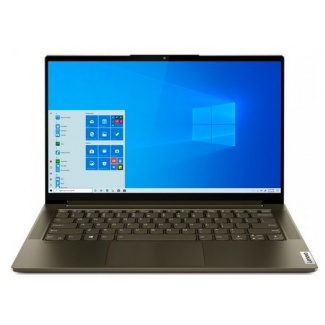 Ноутбук Lenovo Yoga Slim 7 14IIL05 (82A1008BRU), dark moss