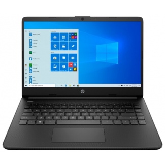 Ноутбук HP 14s-dq1034ur (22M82EA), черный