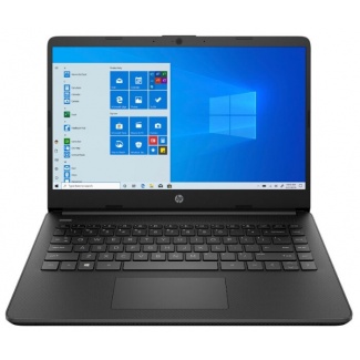Ноутбук HP 14s-fq0026ur (22M93EA), черный