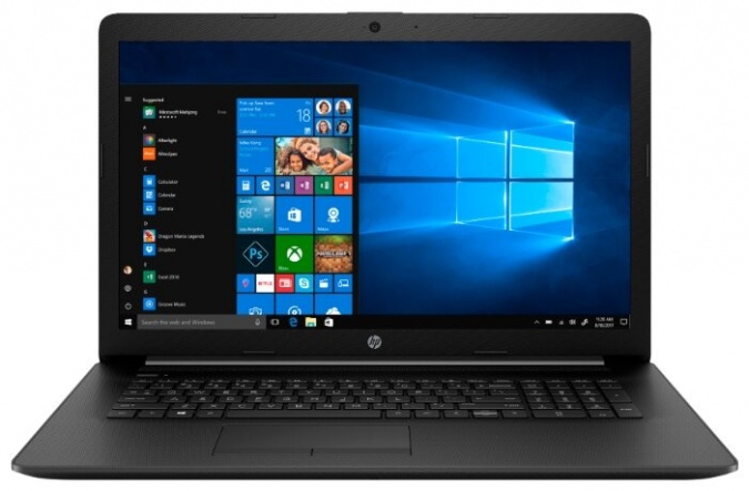 Ноутбук HP 17-ca2041ur (22Q80EA), черный фото 1