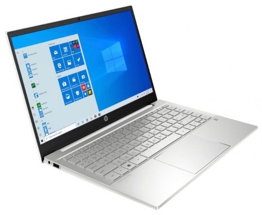 Ноутбук HP Pavilion 14-dv0046ur (2X2Q3EA), белая керамика/естественный серебристый фото 2