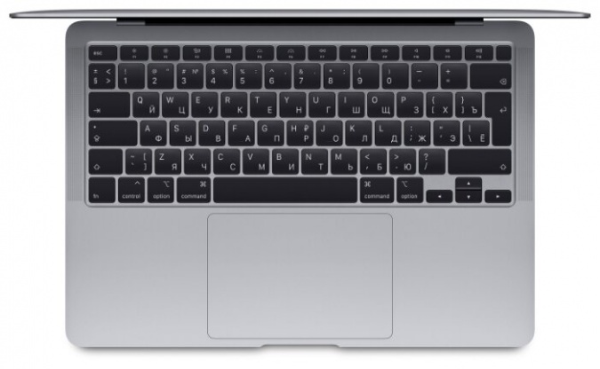 Ноутбук Apple MacBook Air 13 Early 2020 (Z0YJ000VT), серый космос фото 2