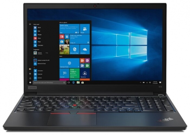 Ноутбук Lenovo ThinkPad E15 15.6' HD IPS/Core i3-10110U/8GB/1TB/Intel UHD Graphics/Win 10 Pro/NoODD/черный (20RD0034RT) фото 1