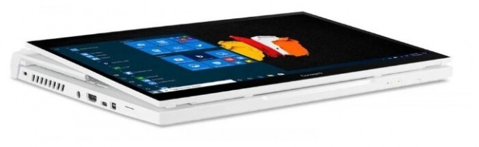 Ноутбук Acer ConceptD 3 Ezel CC314-72-762W (NX.C5GER.003), белый фото 6