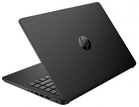 Ноутбук HP 14s-fq0025ur (22P63EA), черный фото 6