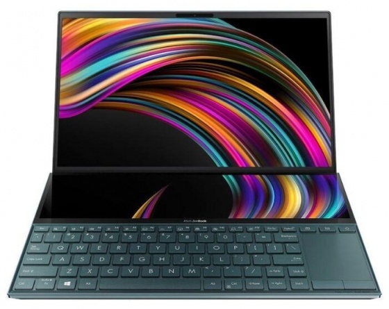 Ноутбук ASUS ZenBook Duo UX481FL-BM024TS (90NB0P61-M01510), небесно-голубой фото 1