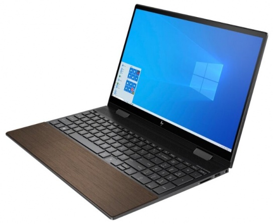Ноутбук HP Envy x360 15-ed1014ur (2X1P9EA), темно-серый/ореховый фото 3