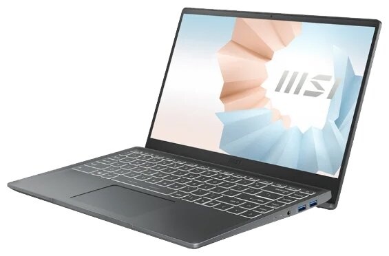 Ноутбук MSI Modern 14 B11M-034RU (9S7-14D214-034), серый фото 1
