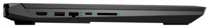 Ноутбук HP PAVILION 15-dk0105ur (22N25EA), темно-серый/зеленый хромированный логотип фото 5