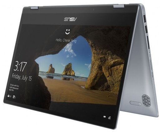Ноутбук ASUS VivoBook Flip 14 TP412FA-EC143T (90NB0N31-M02610), star grey фото 4