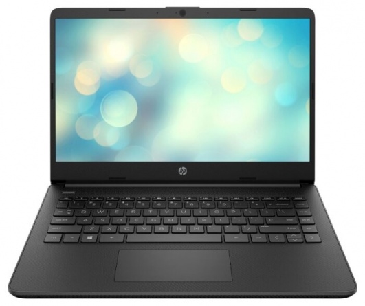 Ноутбук HP 14s-fq0025ur (22P63EA), черный фото 1