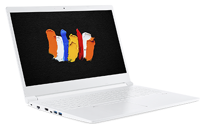 Ноутбук Acer ConceptD 3 CN315-71-76T2 (NX.C57ER.001), белый фото 3
