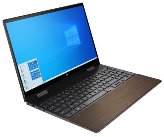 Ноутбук HP Envy x360 15-ed1014ur (2X1P9EA), темно-серый/ореховый фото 2