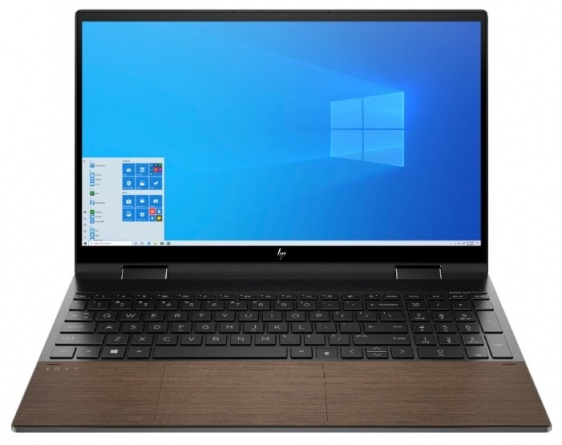 Ноутбук HP Envy x360 15-ed1014ur (2X1P9EA), темно-серый/ореховый фото 1