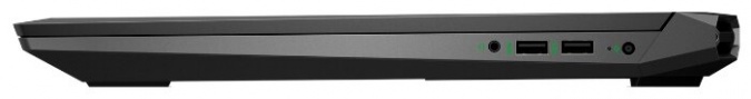 Ноутбук HP PAVILION 17-cd1061ur (22V38EA), темно-серый/зеленый хромированный логотип фото 5