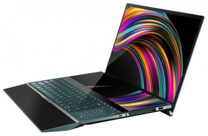 Ноутбук ASUS ZenBook Pro Duo UX581LV-H2025R (90NB0RQ1-M02150), темно-синий фото 3