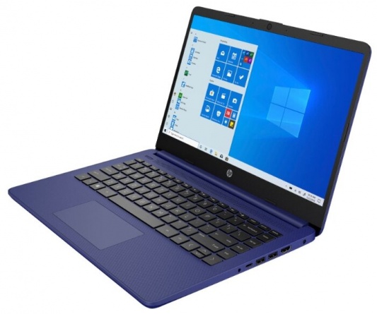 Ноутбук HP 14s-fq0031ur (22P40EA), сине-фиолетовый фото 3