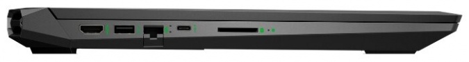 Ноутбук HP PAVILION 17-cd (8RQ78EA), темно-серый/зеленый хромированный логотип фото 4