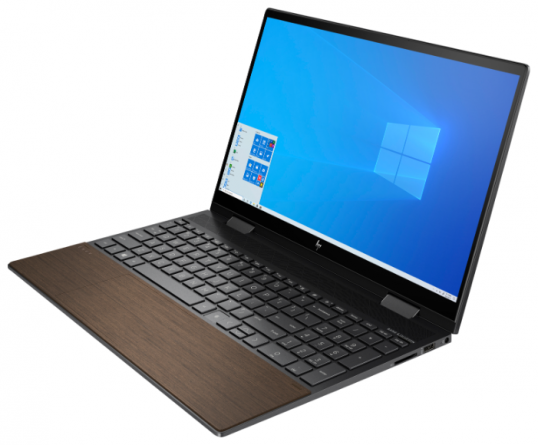 Ноутбук HP Envy x360 15-ed1019ur (2X1R2EA), темно-серый/ореховый фото 2