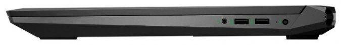 Ноутбук HP PAVILION 17-cd1052ur (22Q91EA), темно-серый/зеленый хромированный логотип фото 5