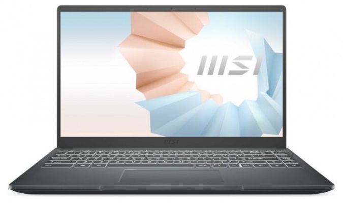 Ноутбук MSI Modern 14 B4MW-254XRU (9S7-14DK14-254), Carbon Gray фото 1