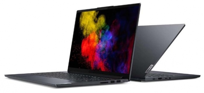 Ноутбук Lenovo Yoga Slim 7 15IIL05 (82AA002ARU), slate grey фото 3