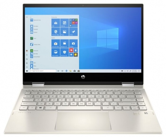 Ноутбук HP PAVILION x360 14-dw0036ur (22M74EA), теплый золотистый/ярко-золотистый фото 1