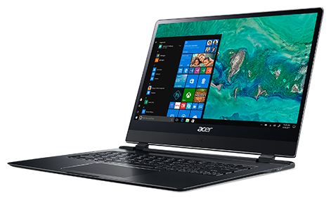 Ноутбук Acer SWIFT 7 SF714-51T-M3AH (NX.GUHER.002), черный фото 4