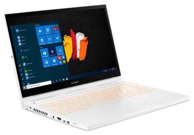 Ноутбук Acer ConceptD 3 Ezel CC314-72-762W (NX.C5GER.003), белый фото 2