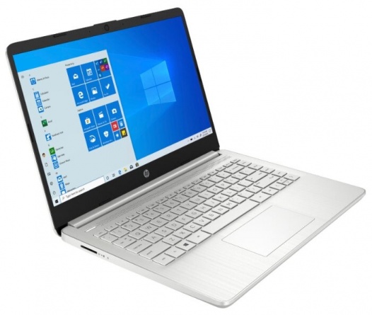 Ноутбук HP 14s-fq0037ur (24C09EA), естественный серебряный фото 2