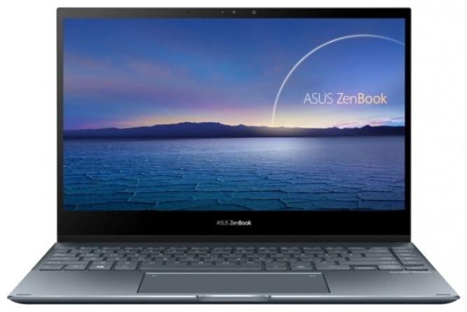 Ноутбук ASUS ZenBook Flip 13 UX363EA-EM079T (90NB0RZ1-M01050), серый фото 1