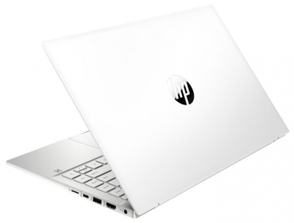 Ноутбук HP Pavilion 14-dv0046ur (2X2Q3EA), белая керамика/естественный серебристый фото 4
