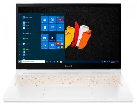 Ноутбук Acer ConceptD 3 Ezel CC314-72G-77YD (NX.C5JER.002), белый фото 1