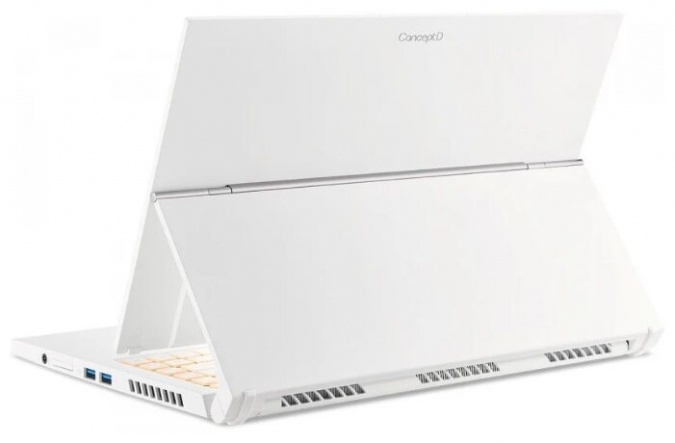 Ноутбук Acer ConceptD 3 Ezel CC314-72-56JF (NX.C5GER.001), белый фото 9