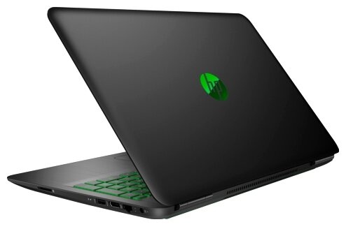 Ноутбук HP PAVILION 15-dp0000 (5AS68EA), темно-серый/зеленый хромированный логотип фото 6