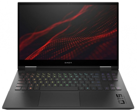 Ноутбук HP OMEN 15-ek0040ur (22Q15EA), таинственный черный фото 1