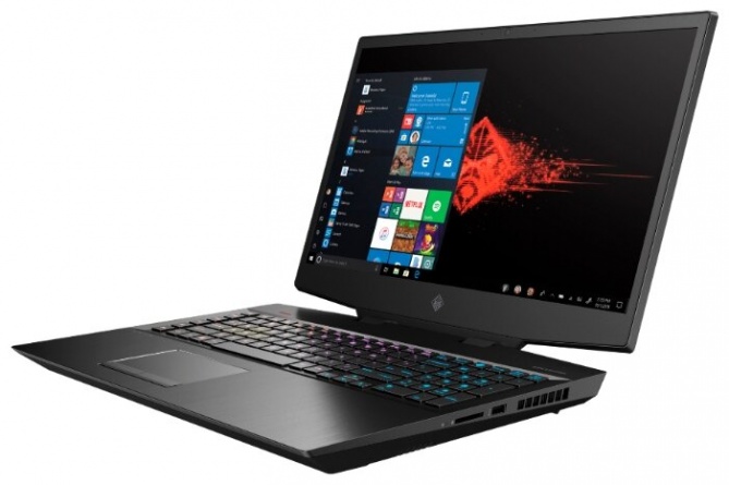 Ноутбук HP OMEN 17-cb1055ur (2X0S9EA), таинственный черный фото 3