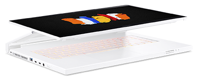 Ноутбук Acer ConceptD 7 Ezel (CC715-71) (NX.C5BER.001), белый фото 6