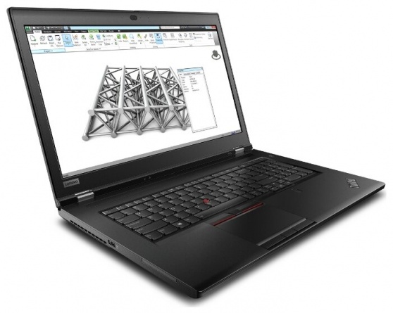 Ноутбук Lenovo ThinkPad P73 17.3' FHD IPS/Core i7-9850H/16GB/1TB+SSD 512GB/NVIDIA Quadro RTX 3000 6 GB/Win 10 Pro/NoODD/черный (20QR002PRT) фото 3