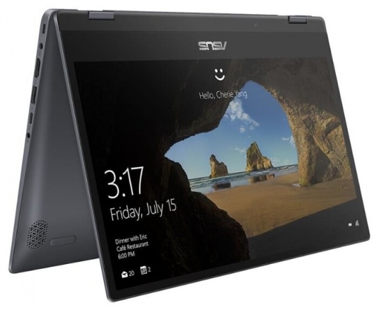 Ноутбук ASUS VivoBook Flip 14 TP412FA-EC518T (90NB0N31-M11430), star grey фото 4