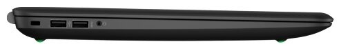 Ноутбук HP PAVILION 15-dp0000 (5AS68EA), темно-серый/зеленый хромированный логотип фото 5