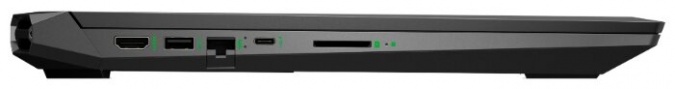 Ноутбук HP PAVILION 17-cd1048ur (22R60EA), темно-серый/зеленый хромированный логотип фото 4