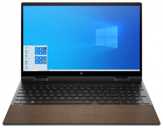 Ноутбук HP Envy x360 15-ed1019ur (2X1R2EA), темно-серый/ореховый фото 1