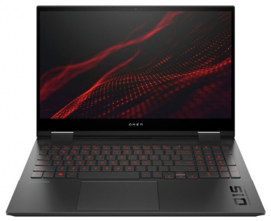 Ноутбук HP OMEN 15-ek0052ur (2X0K6EA), таинственный черный фото 1