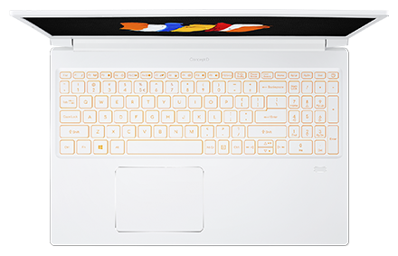 Ноутбук Acer ConceptD 3 CN315-71-76T2 (NX.C57ER.001), белый фото 4