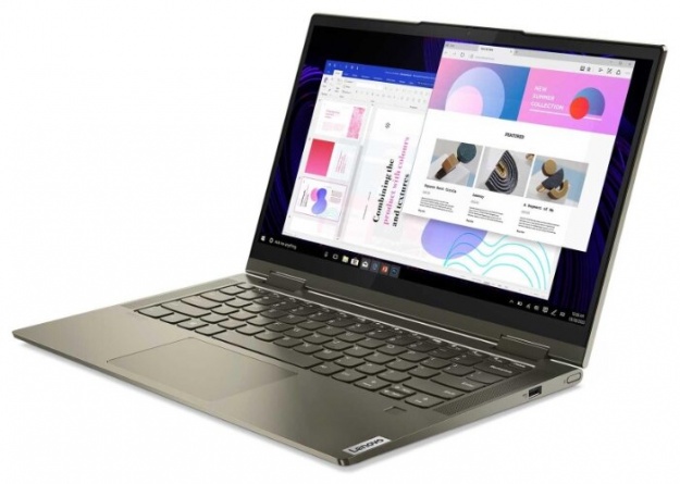 Ноутбук Lenovo Yoga 7 14ITL5 (82BH007QRU), dark moss фото 2