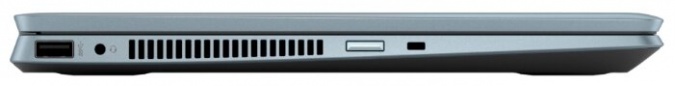 Ноутбук HP PAVILION x360 14-dh1006ur (104A3EA), голубой/пепельно-серебристый фото 3