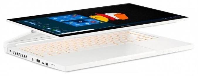 Ноутбук Acer ConceptD 3 Ezel CC314-72-762W (NX.C5GER.003), белый фото 5